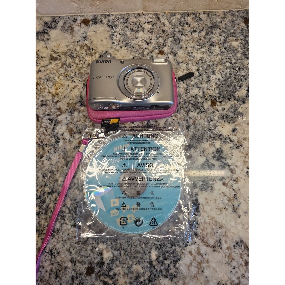 Nikon Coolpix L27 16.1MP Digital Camera Silver 5x Zoom Tested